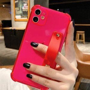 iphone 12 Case Neon Fluorescent With Strap